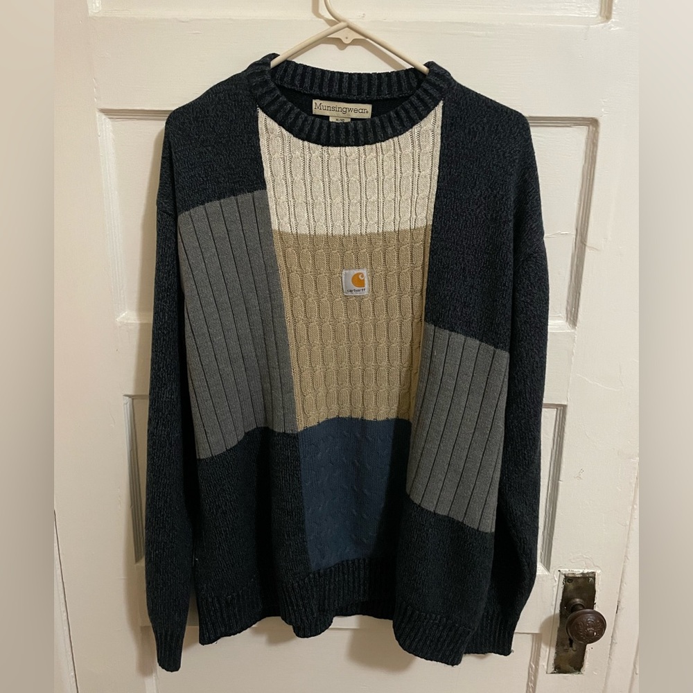 Greenwrld Custom Patchwork Sweater